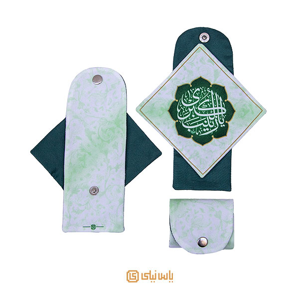 P_J_073 جانماز کیفی مخمل دکمه دار - تصویر 1