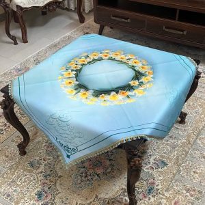رومیزی مخمل نیمه شعبان
