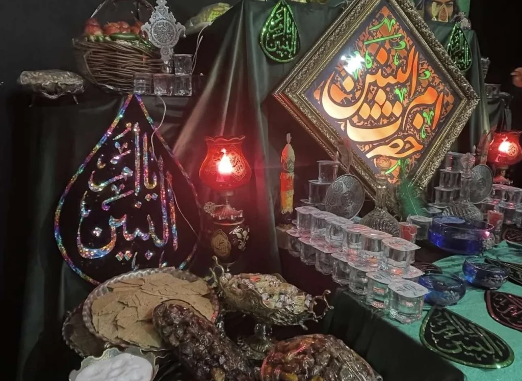 سفره ام البنین ساده