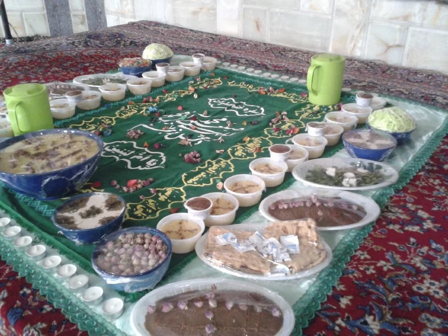 سفره حضرت زهرا