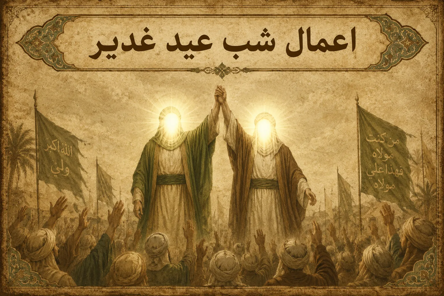 اعمال شب عید غدیر