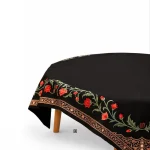 رومیزی محرمی یاس سیاه