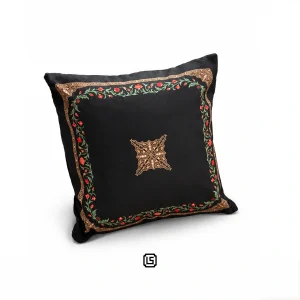 کوسن مخمل محرمی یاس سیاه