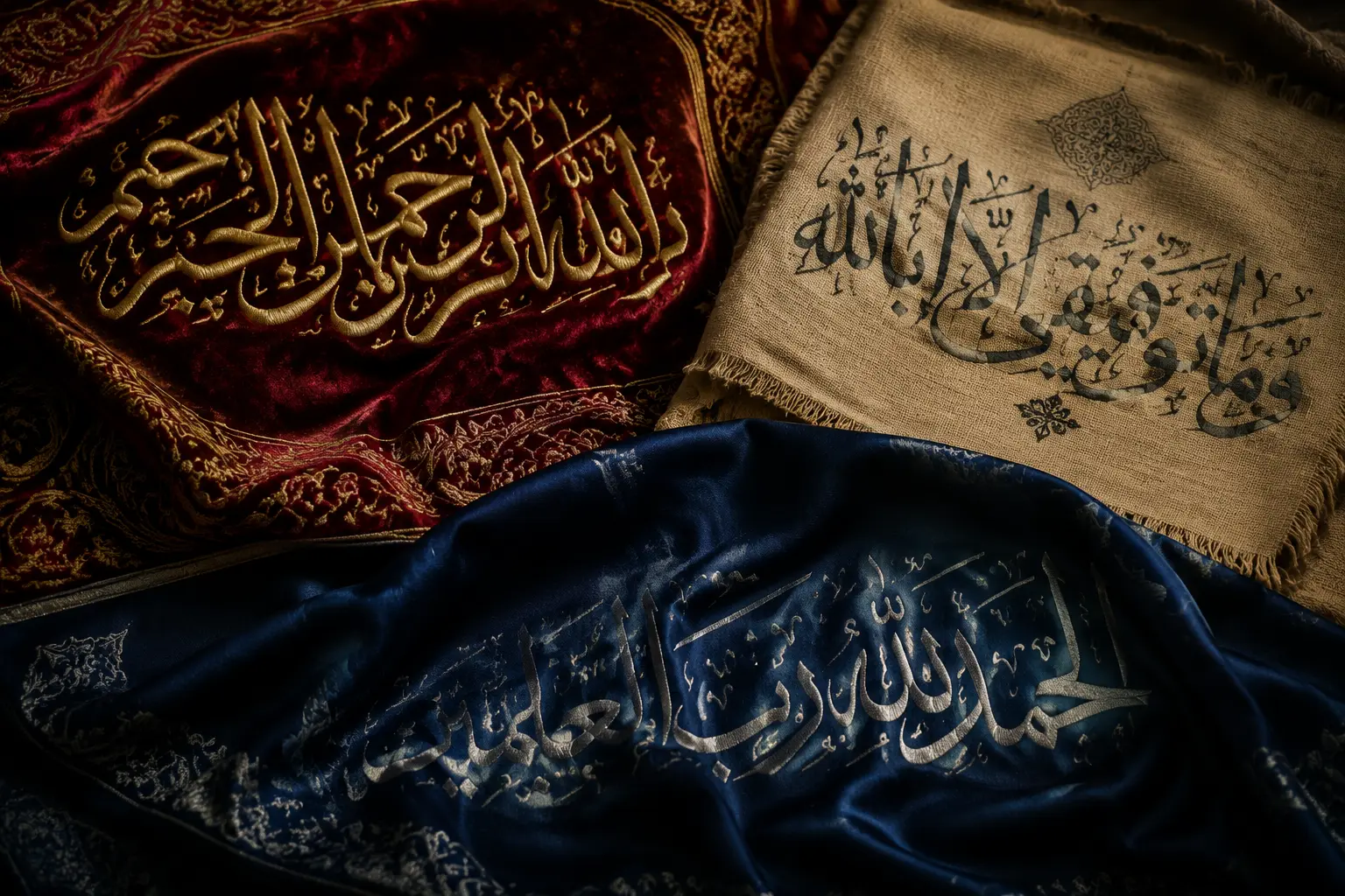 پارچه مناسب کتیبه