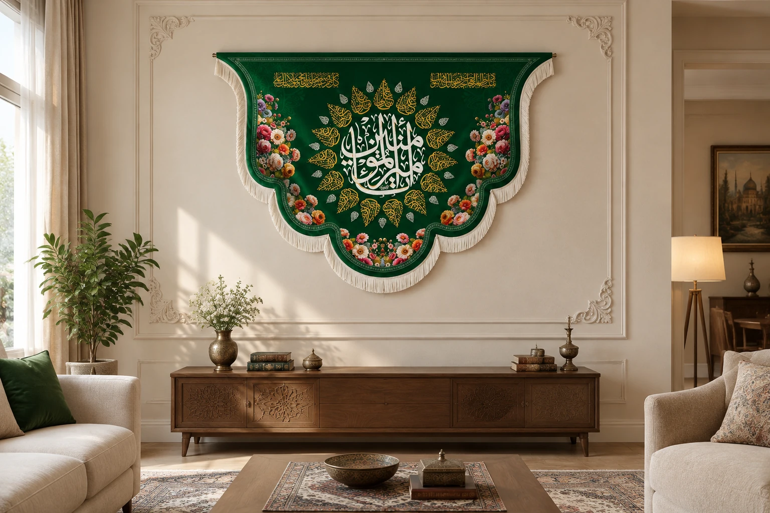 انواع کتیبه پارچه ای