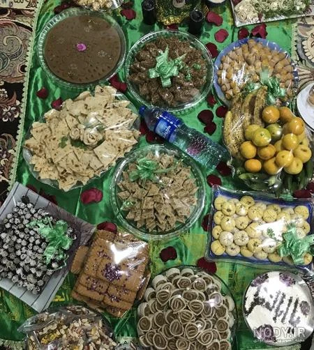 ایده برای تزیین سفره حضرت ابوالفضل(ع) 2 عکس سفره حضرت ابوالفضل