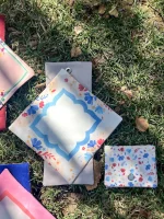 جانماز کیفی بزرگ طرح شکوفه